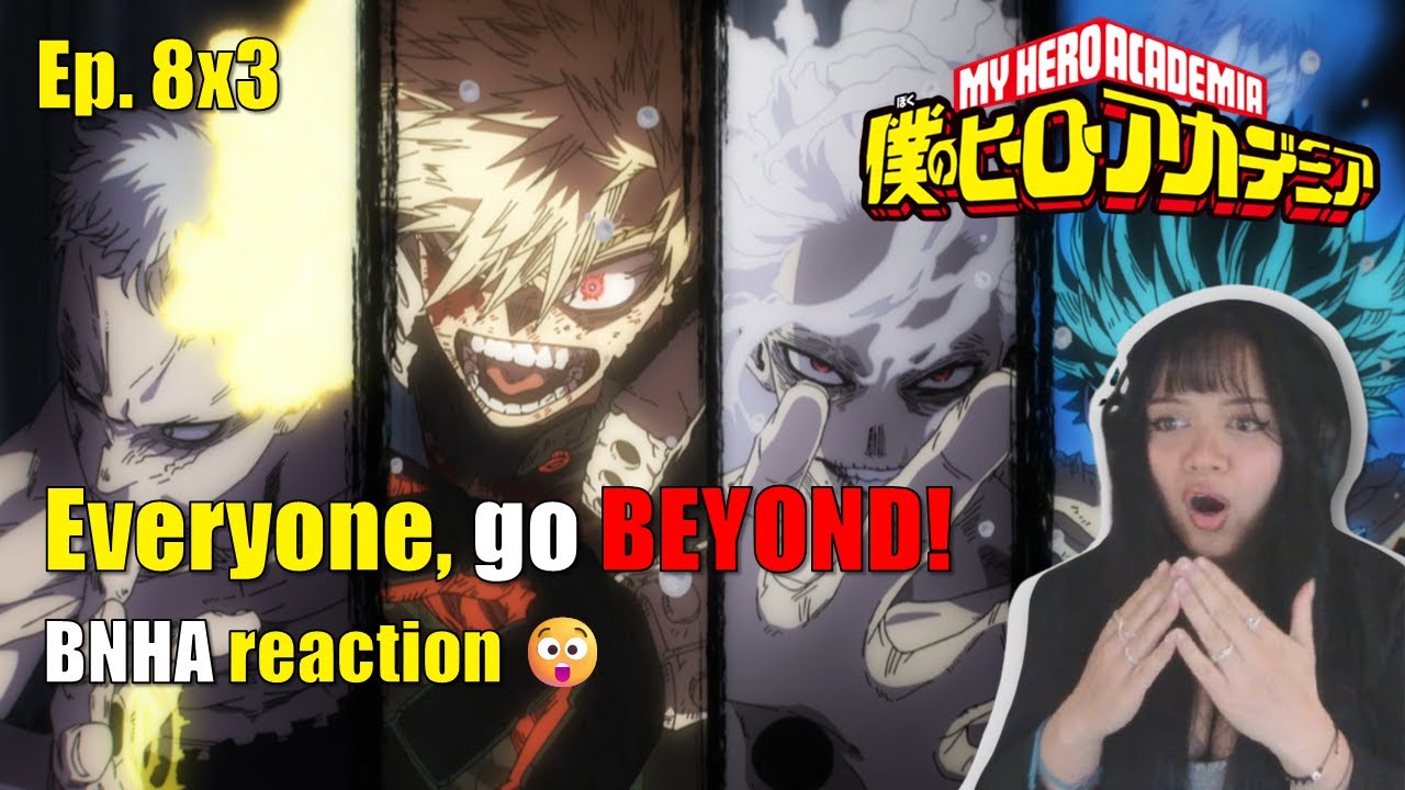 ABSOLUTE BEYOND CINEMA! 😲 My Hero Academia Ep. 8x3 Reaction