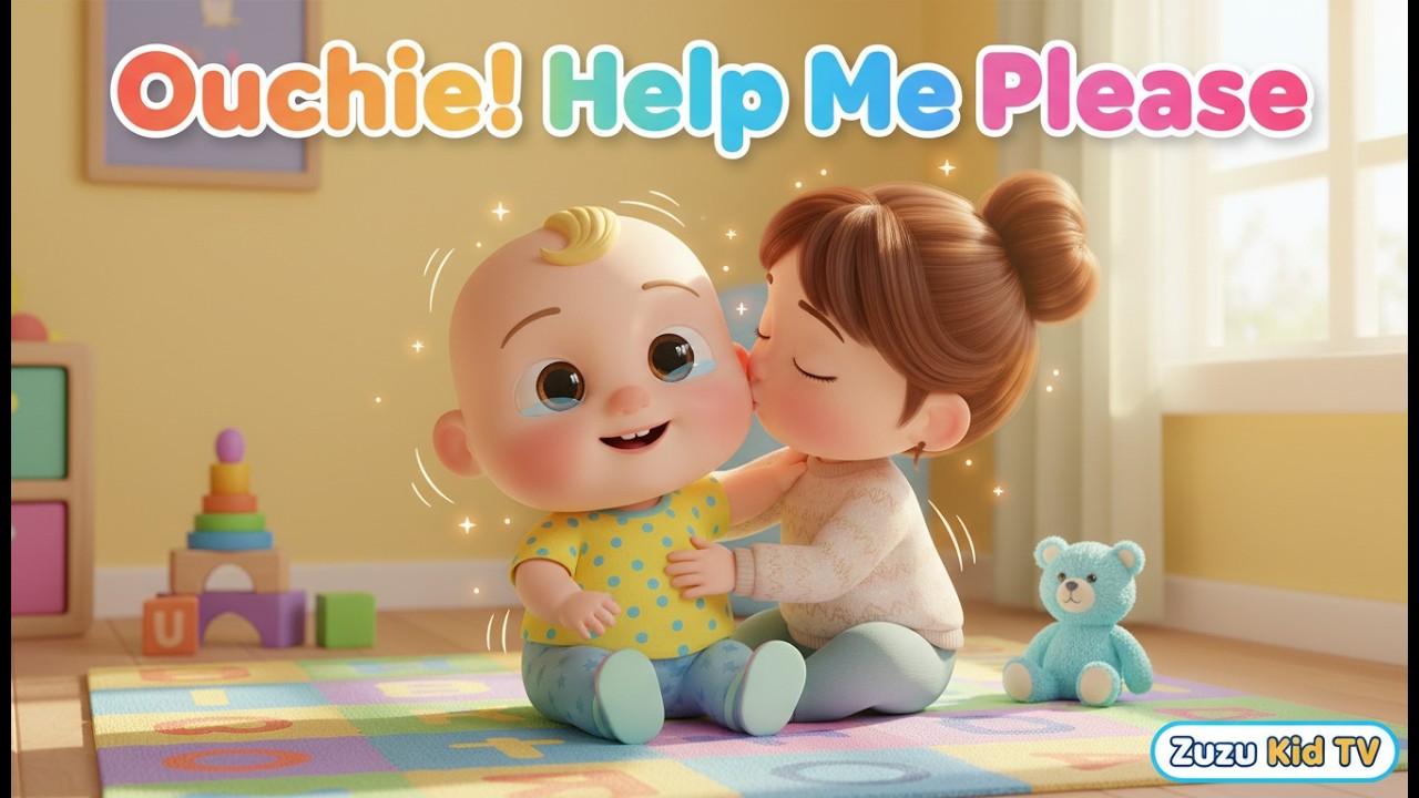 Ouchie! Help Me Please | Kids Nursery Rhyme, Toddler Safety & Playful Learning 🚑🎶