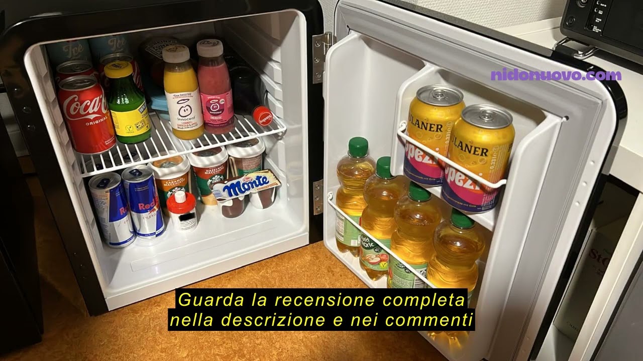 Recensione del Klarstein Audrey Evo 90L - Minifrigo Rétro, Silenzioso: 40 dB, Termostato Regolabile,