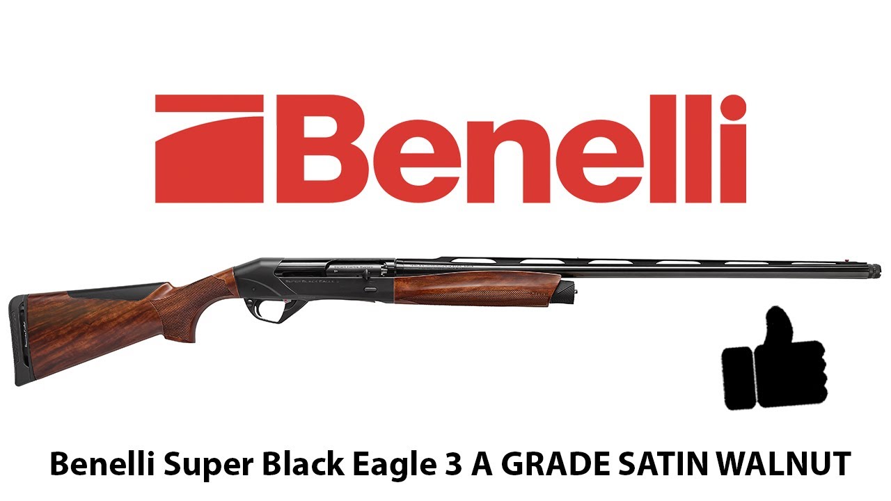 Быстрый взгляд на новый обзор ружья Benelli Super Black Eagle III SBEIII Satin Walnut 12GA!