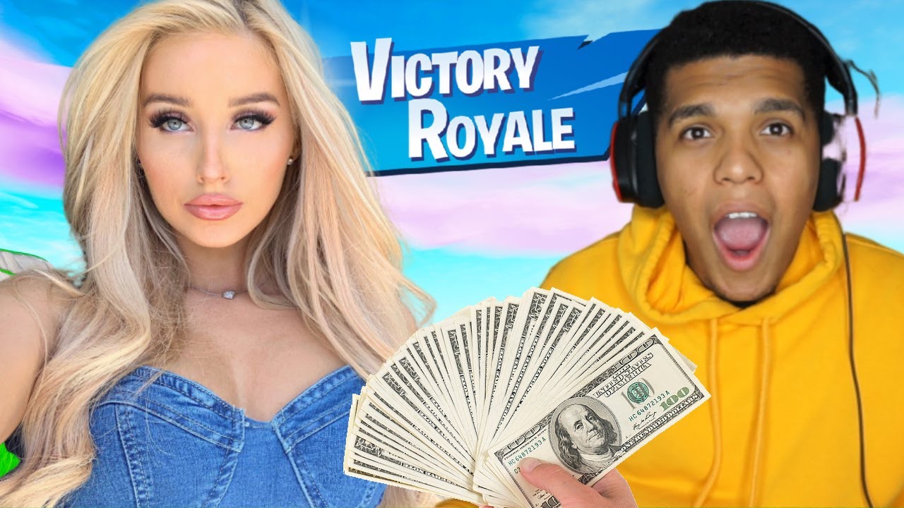 IF YOU WIN FORTNITE, I Will Give You $1000 w/ Charlotte Parkes