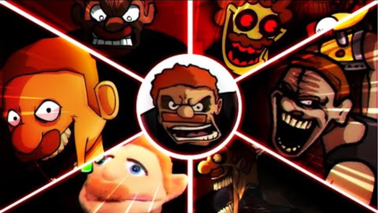 The 7 Shuckly Saws (7 SHUCKS LYRICS MASHUP) ANIMATION MASHUP