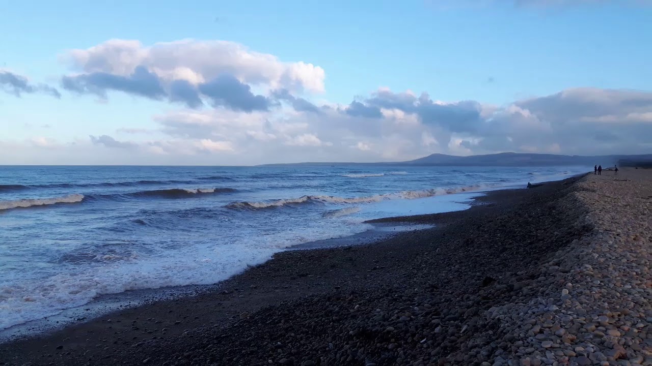 Kiesstrand von Speybay (Schottland)