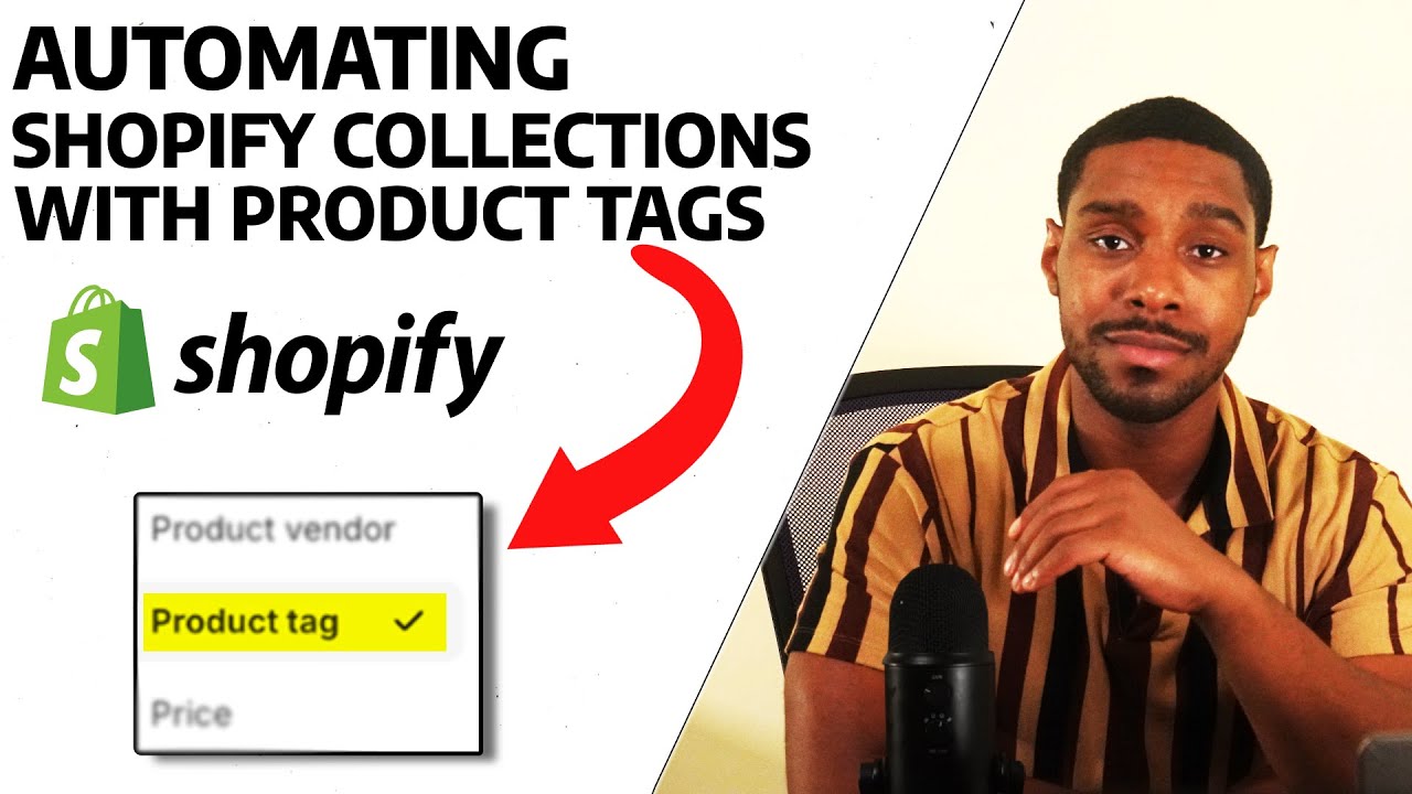 How to create Shopify Collections using product tags.