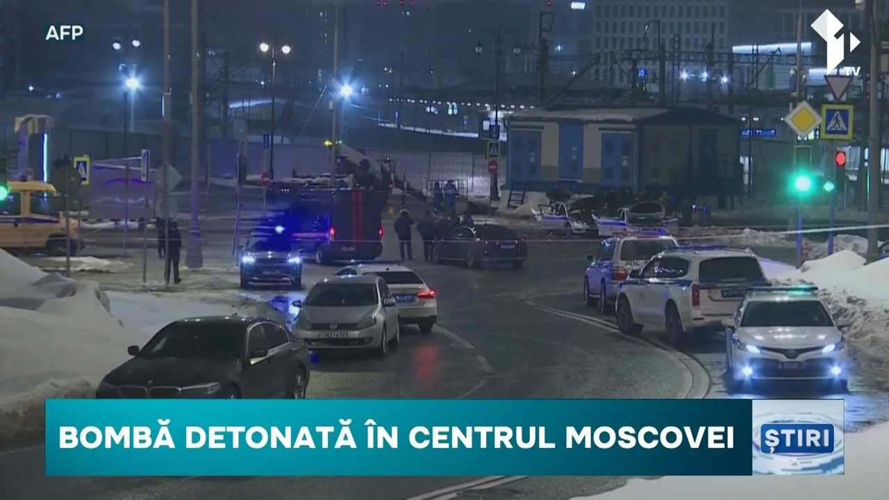 Bombă detonată în centrul Moscovei