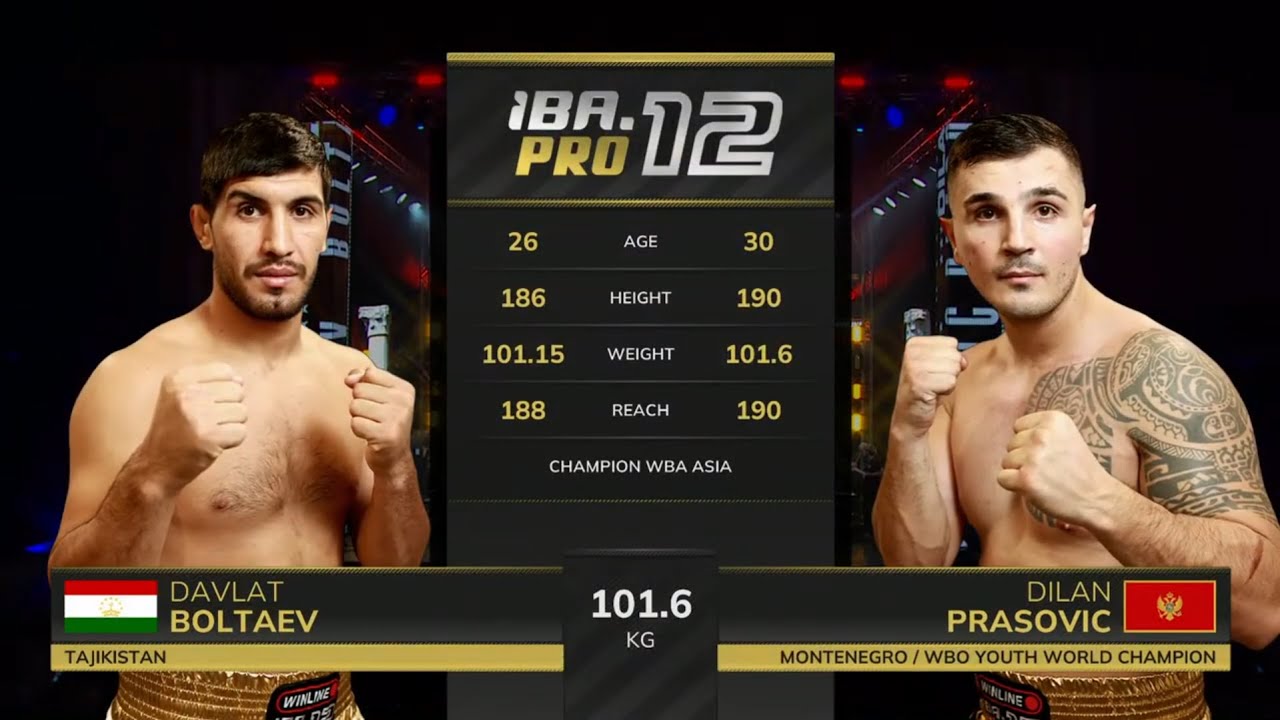 Davlat BOLTAEV 🇹🇯 vs Dilan PRASOVIC 🇲🇪 | IBA.PRO 12 | November 6, 2025 | Samara, Russia