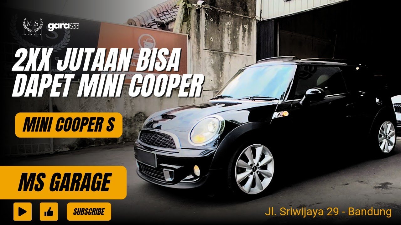 200 JUTAAN UDAH BISA DAPET MINI SEGANTENG INI? OEM LOOK MINI COOPER S2011 #reviewjujur #msgarage