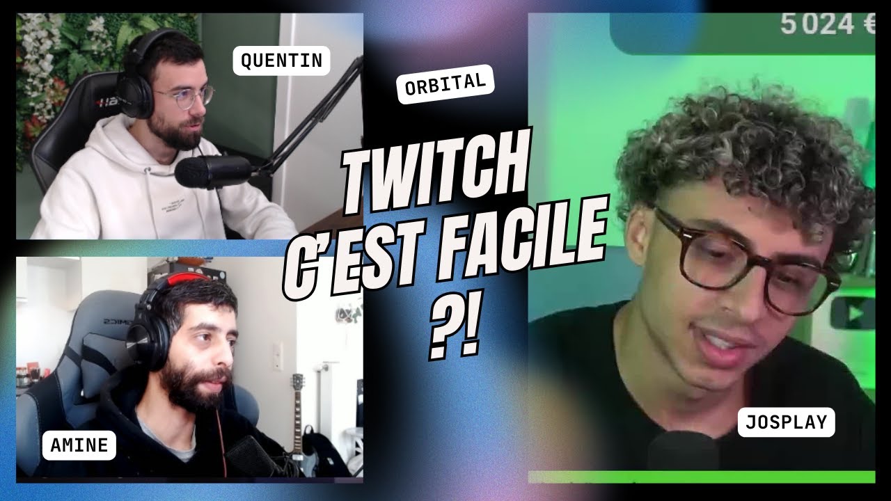 Devenir un bon Streamer Twitch pour les d&eacute;butants en 2024 ! React @josplaysenpai