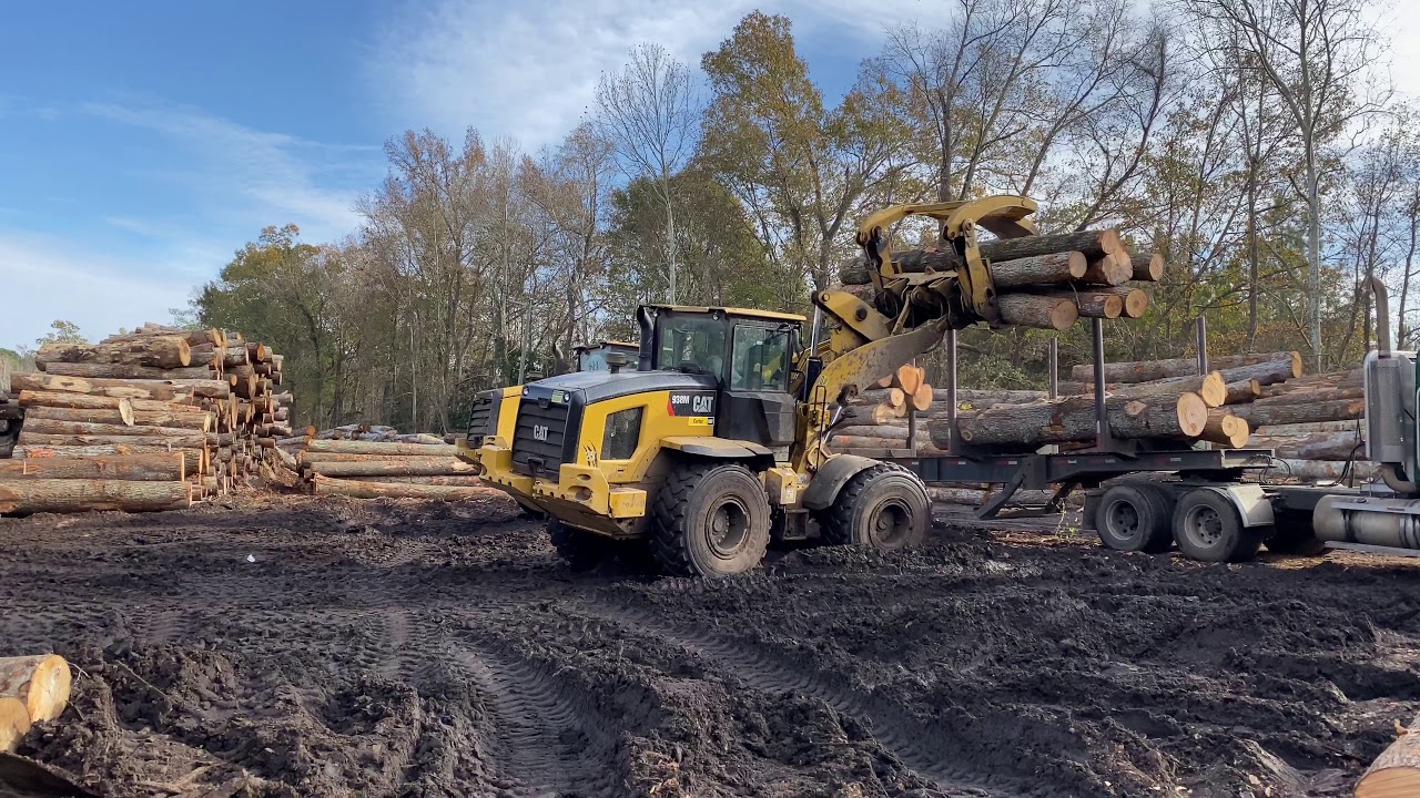 Unloading logs