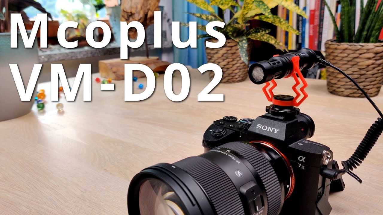 Mcoplus VM-D02 Mikro im Test - Ein g&uuml;nstiges Kameramikrofon f&uuml;r Einsteiger? - D02 vs Rode VideoMicro