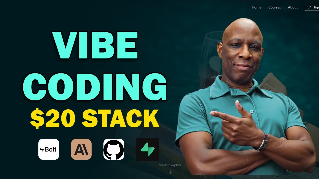 My Vibe Coding Workflow: Building Full-Stack Apps for $20/Month