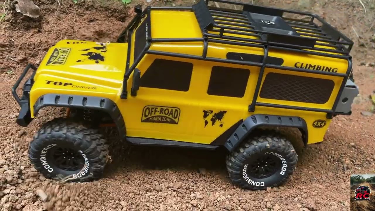 Land Rover Defender #rccar #rcb #offroad #rccrawler     #rccar #rcb #offroad #rccrawler #crawling  6
