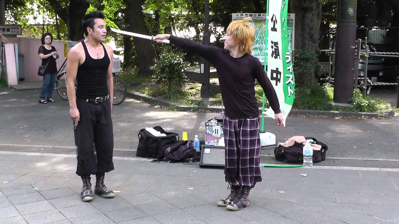 上野公園　GABEZ（ガベジ）　   ダンス&サイレントコメディー