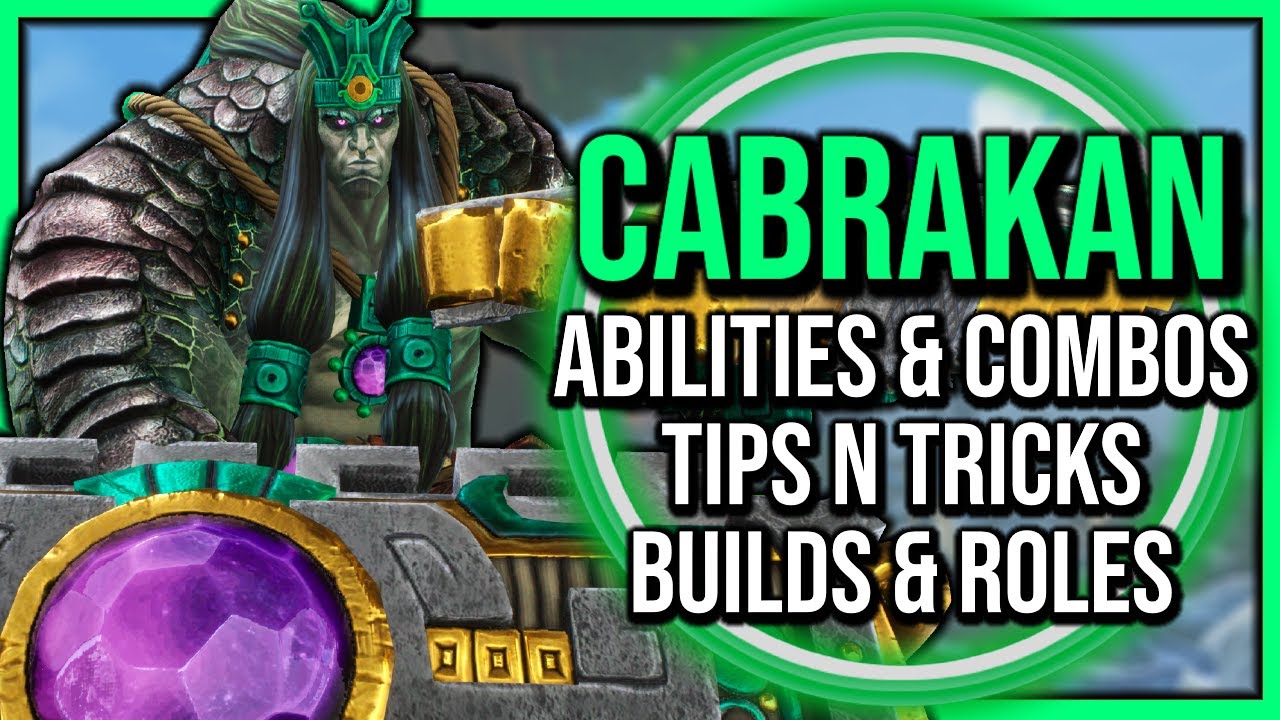 How To Play CABRAKAN Like A GOD In SMITE 2 - Builds, Combos, Roles & More!