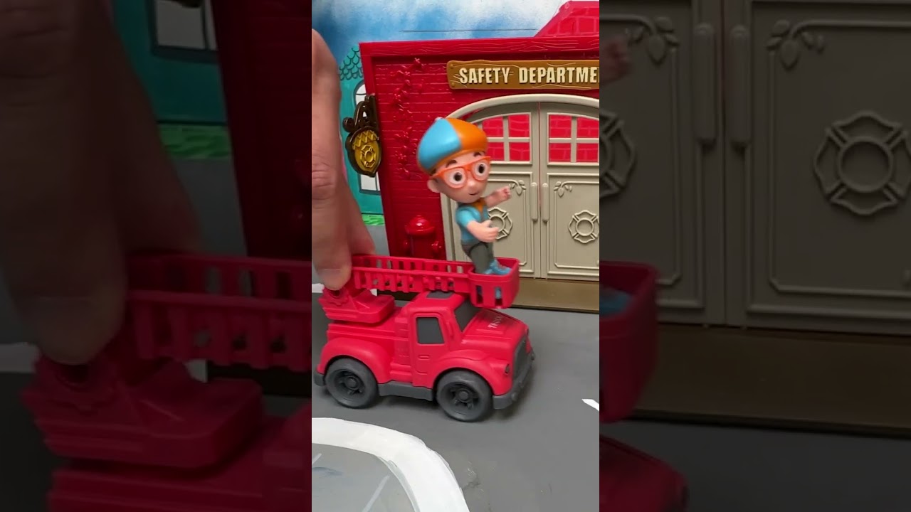 Nee-Naw! Blippi&rsquo;s Fire Truck Song and Toy Fun! 🔥🎶 #Blippi #JobShow