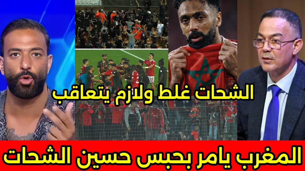 بالفيديو بكاء الاعلام المصري وميدو بعد قرار المغرب بحبس حسين الشحات بعد ضرب لاعبين المغرب 🇲🇦