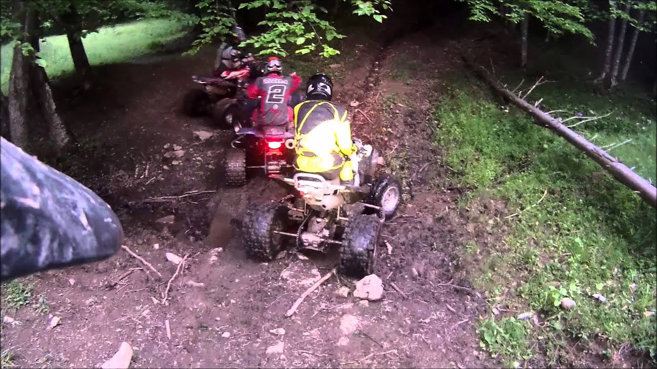 Two Kfx450  two 660 Raptor and a KFX700