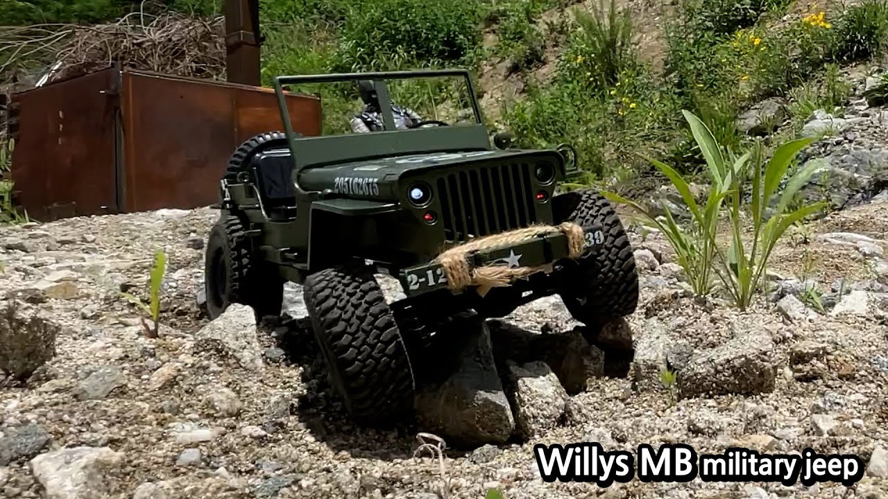 JJRC Q65 1941 jeep Willys MB, Off-road adventure  military, 지프 윌리스MB,  rc 오프로드, rc crawling