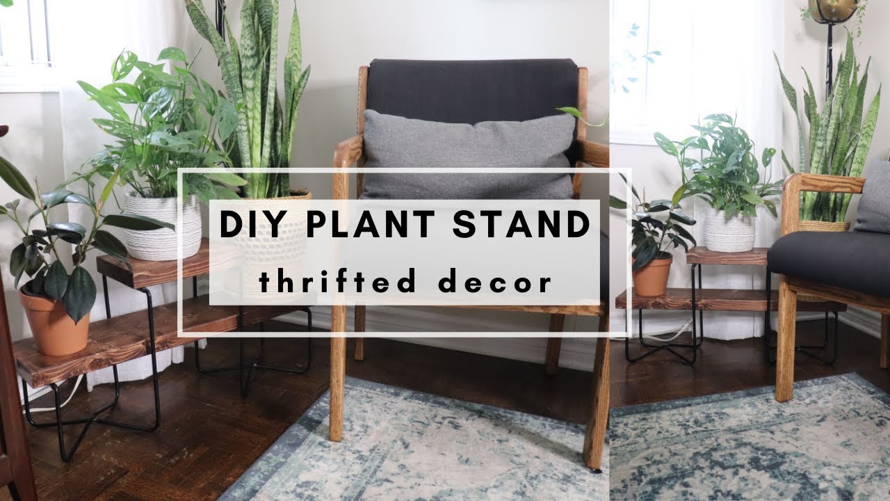 Thrifted Decor | DIY Multi Level Plant Stand
