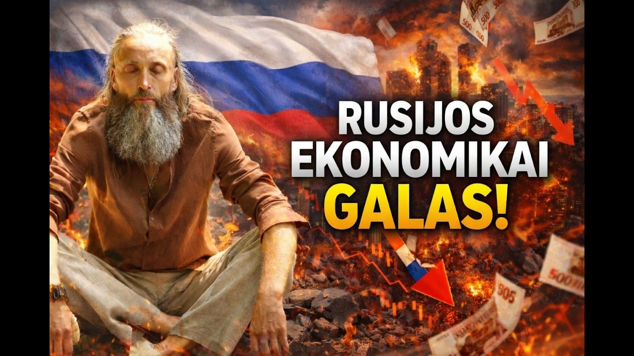 Rusijos ekonomikos galas? Ar tai tik propaganda? Kas iš tikrųjų vyksta su Rusijos ekonomika?