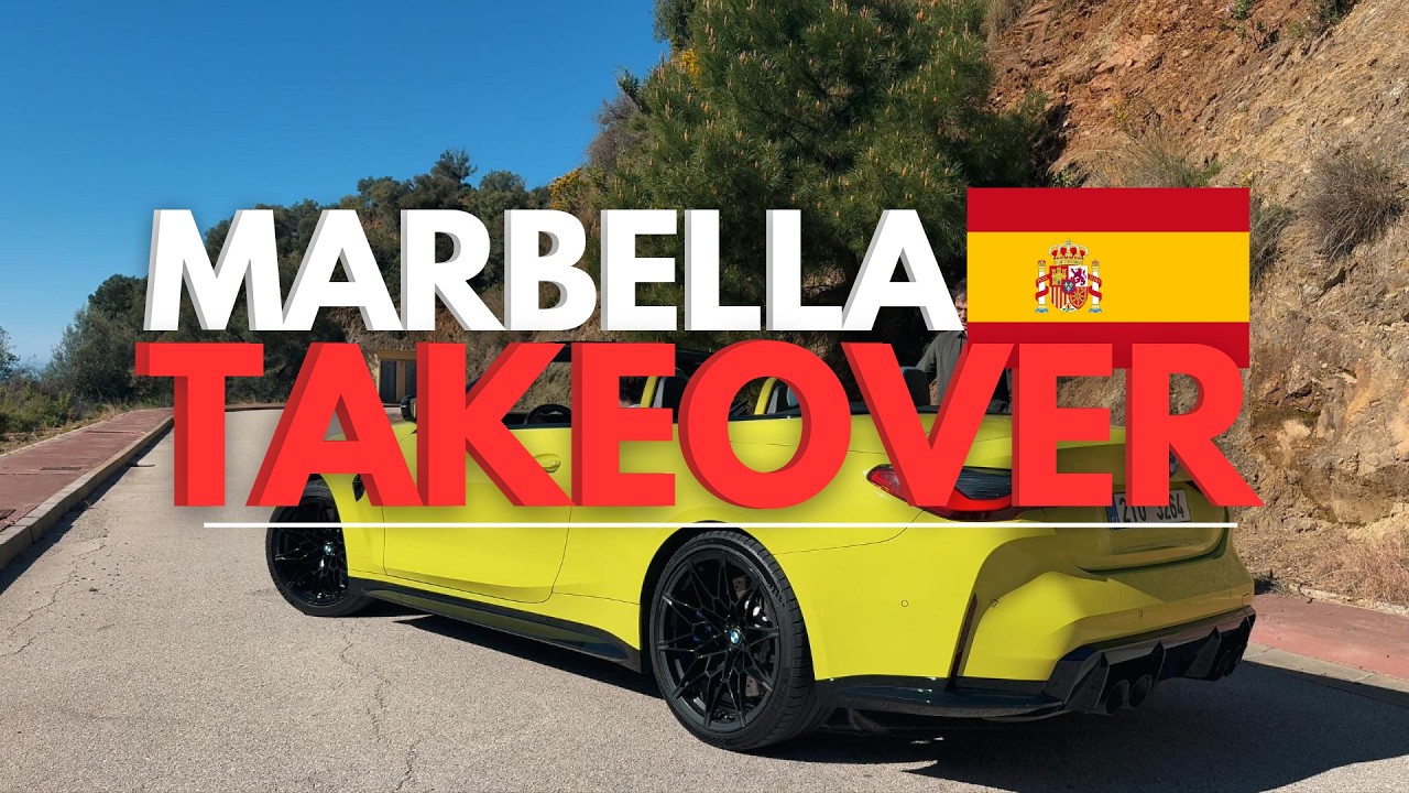 TAKEOVER: VRIENDEN NEMEN KANAAL OVER IN MARBELLA 🇪🇸 (BMW M4, Puerto Banús)