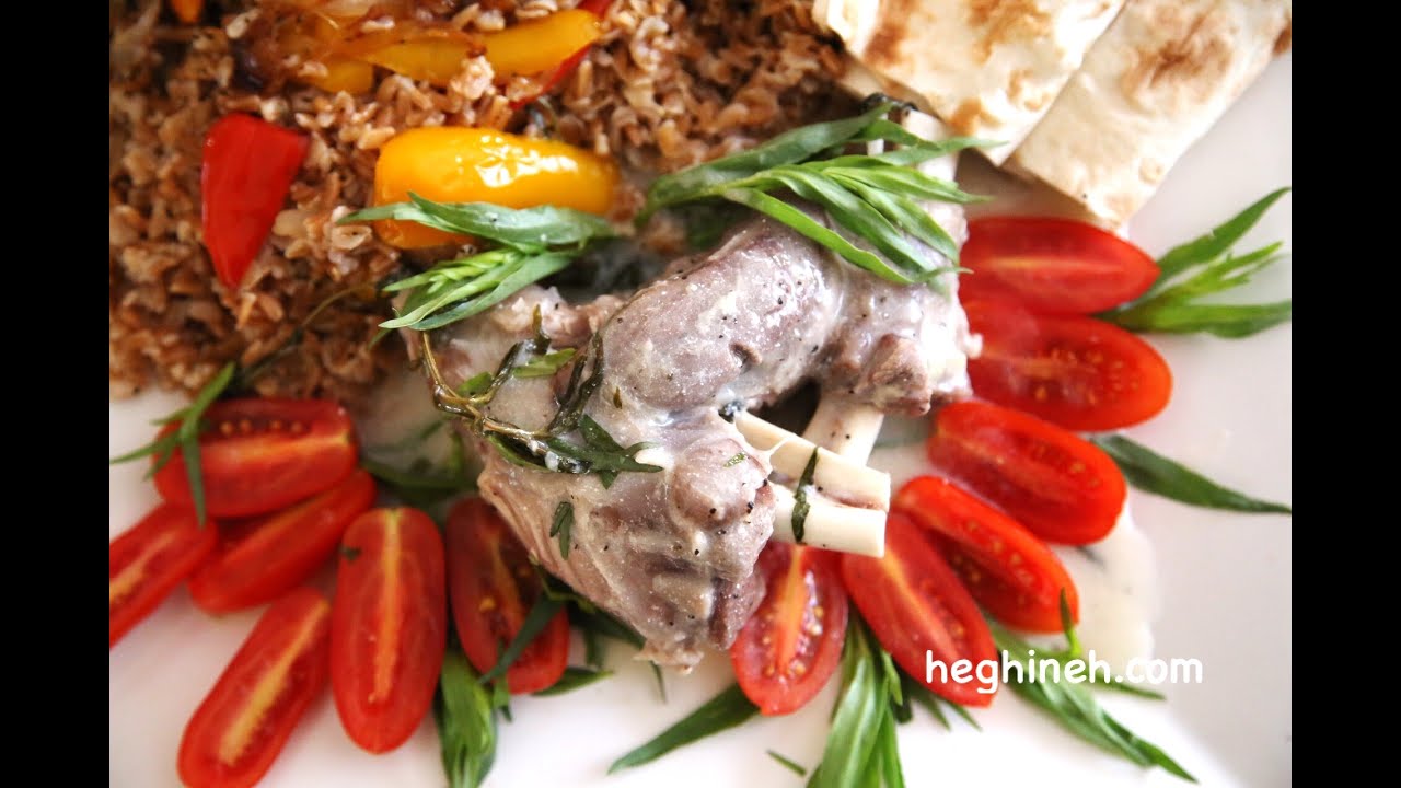 Tarragon Lamb Shanks Recipe - Armenian Cuisine - Heghineh Cooking Show