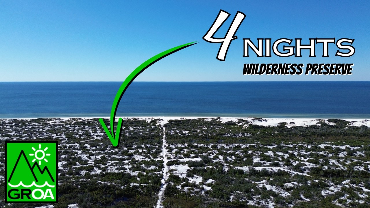 KAYAK CAMPING 4 Nights on St Joseph Peninsula  | 1700-acre Wilderness Preserve