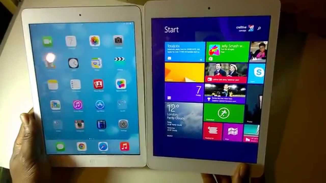 Cheap windows 8.1 tablet Onda v975w vs ipad Air