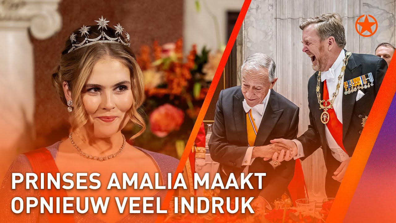 👸🏼 PRINSES AMALIA steelt OPNIEUW de SHOW met haar VERSCHIJNING 👸🏼 | SHOWNIEUWS
