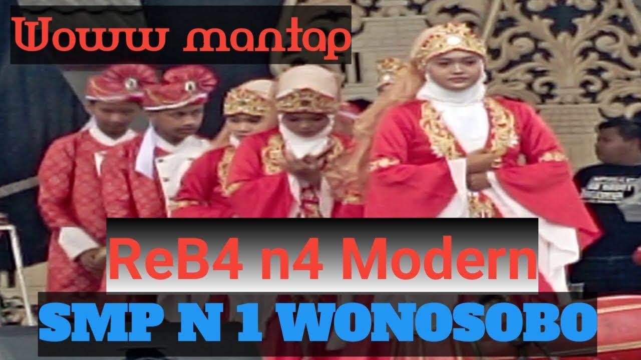Rebana Modern SMP N 1 WONOSOBO  tampil memukau@riyantodhata