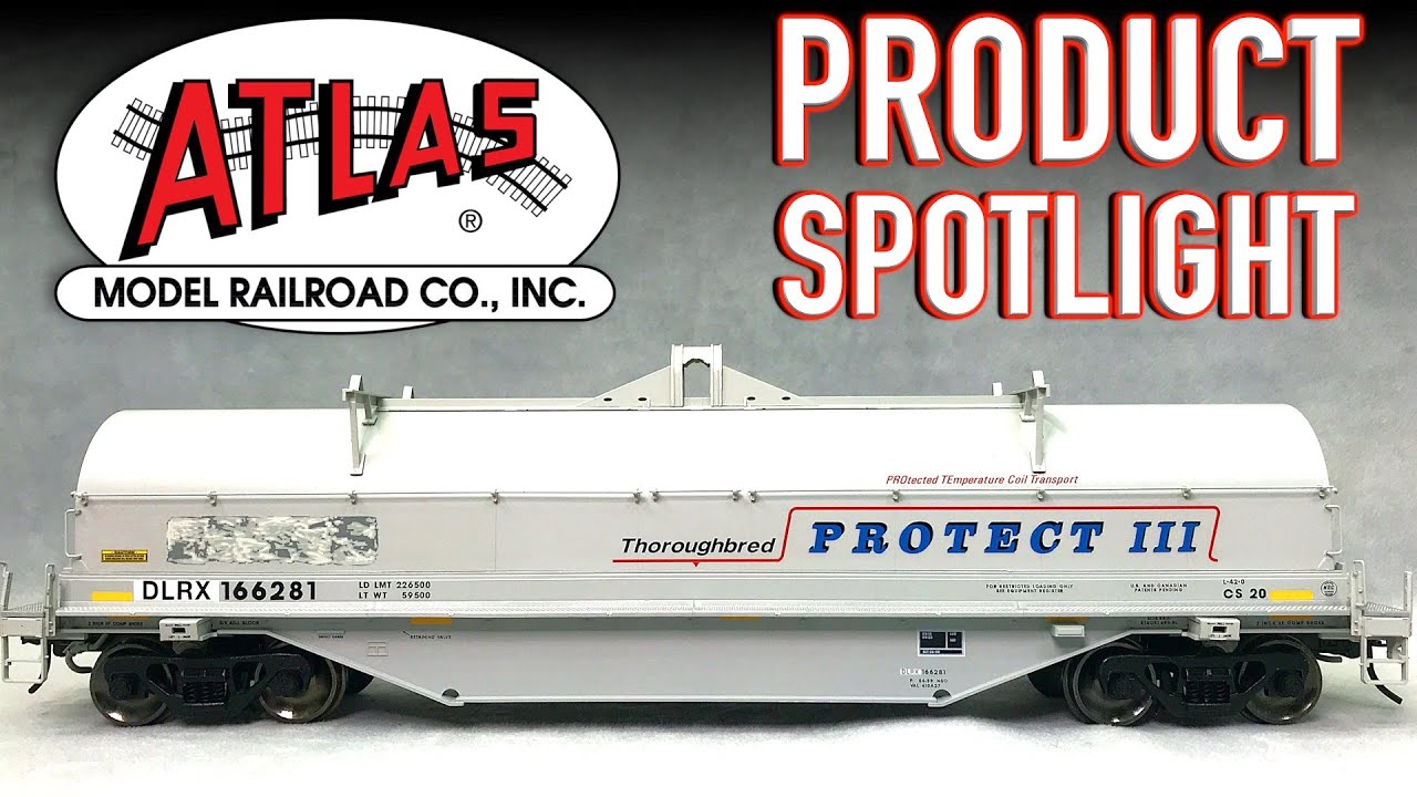 O Scale Coil Steel Car Atlas Product Spotlight 2 Rail