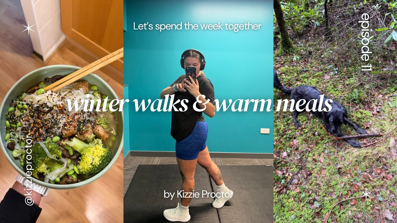 Rainy Days in the UK | Gym Sessions, Junk Journaling & Slow Living