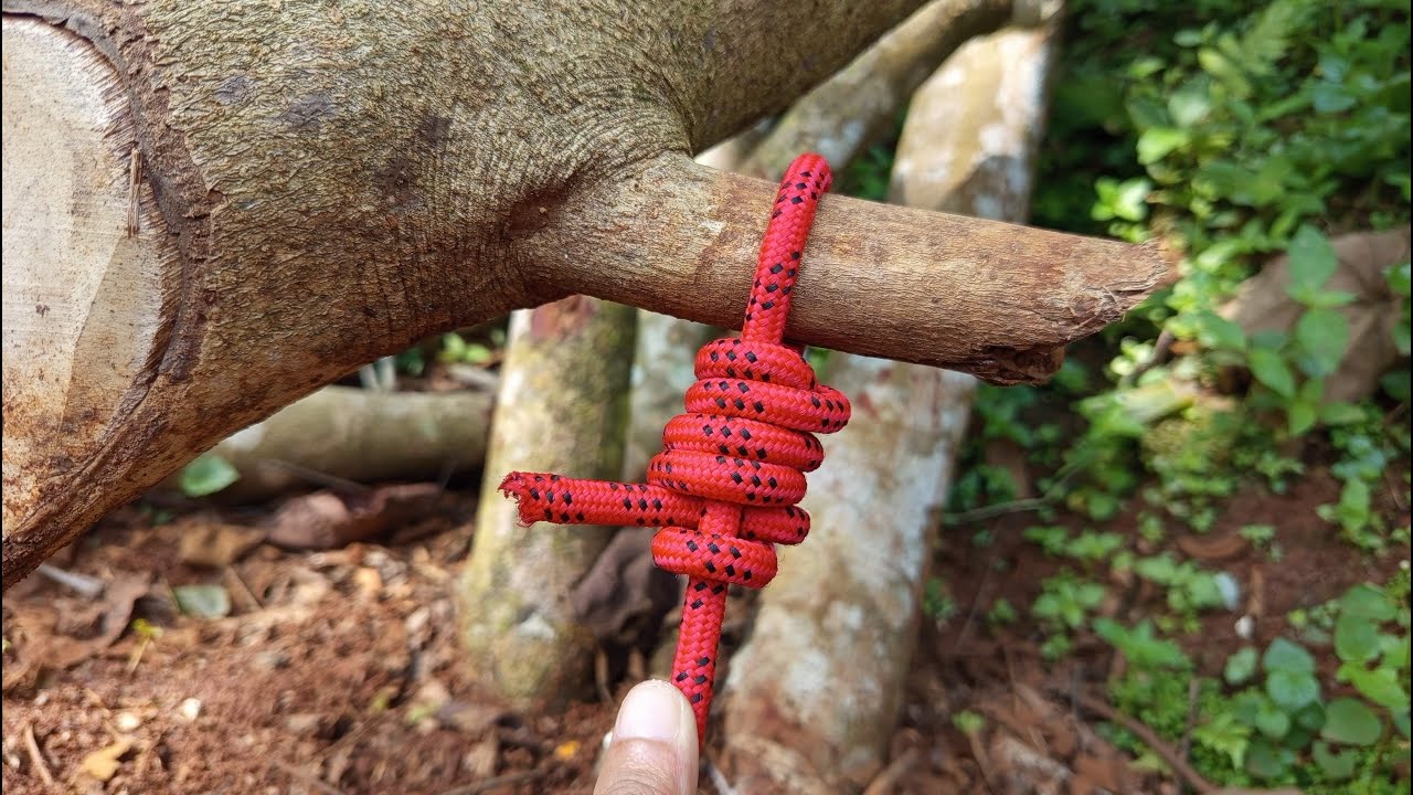 two methods of making a prusik knot