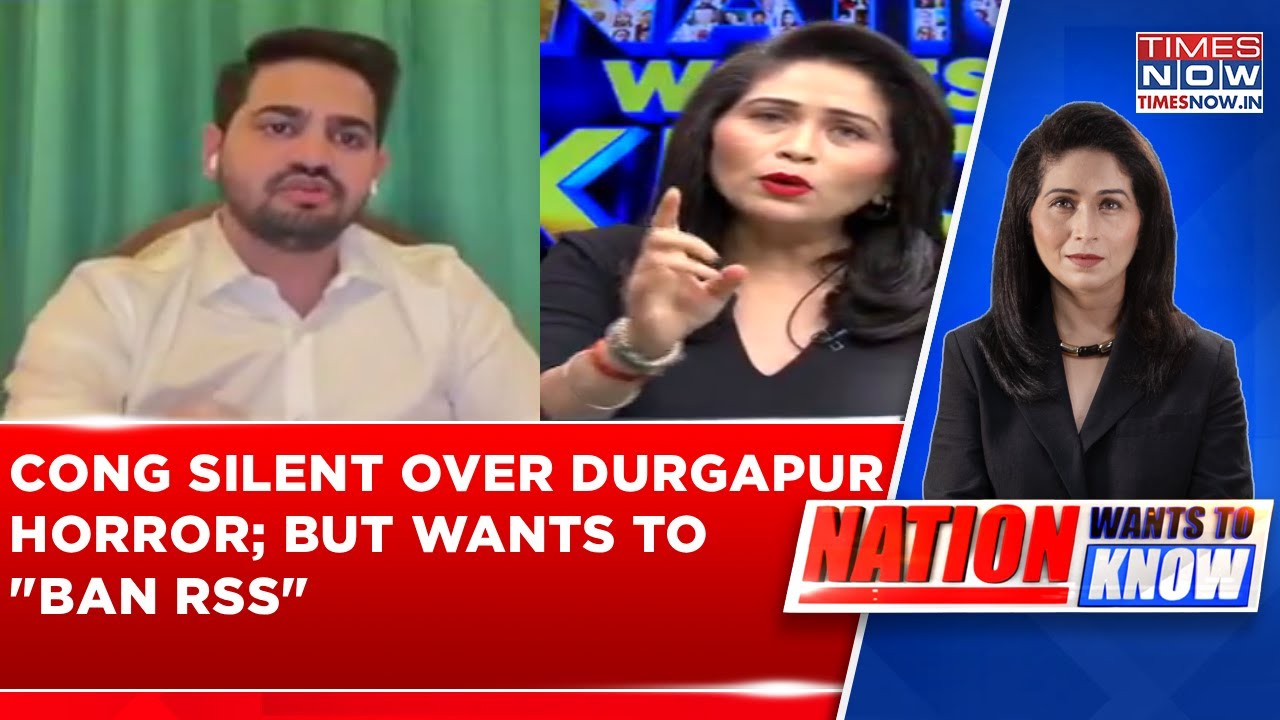 Karnataka Congress Wants RSS Ban, Faces Tough Questions on Silence Over Durgapur Rape Case