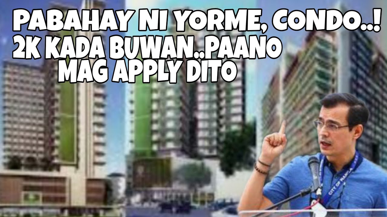 PAANO MAG APPLY SA PABAHAY NI YORME 2K KADA BUWAN