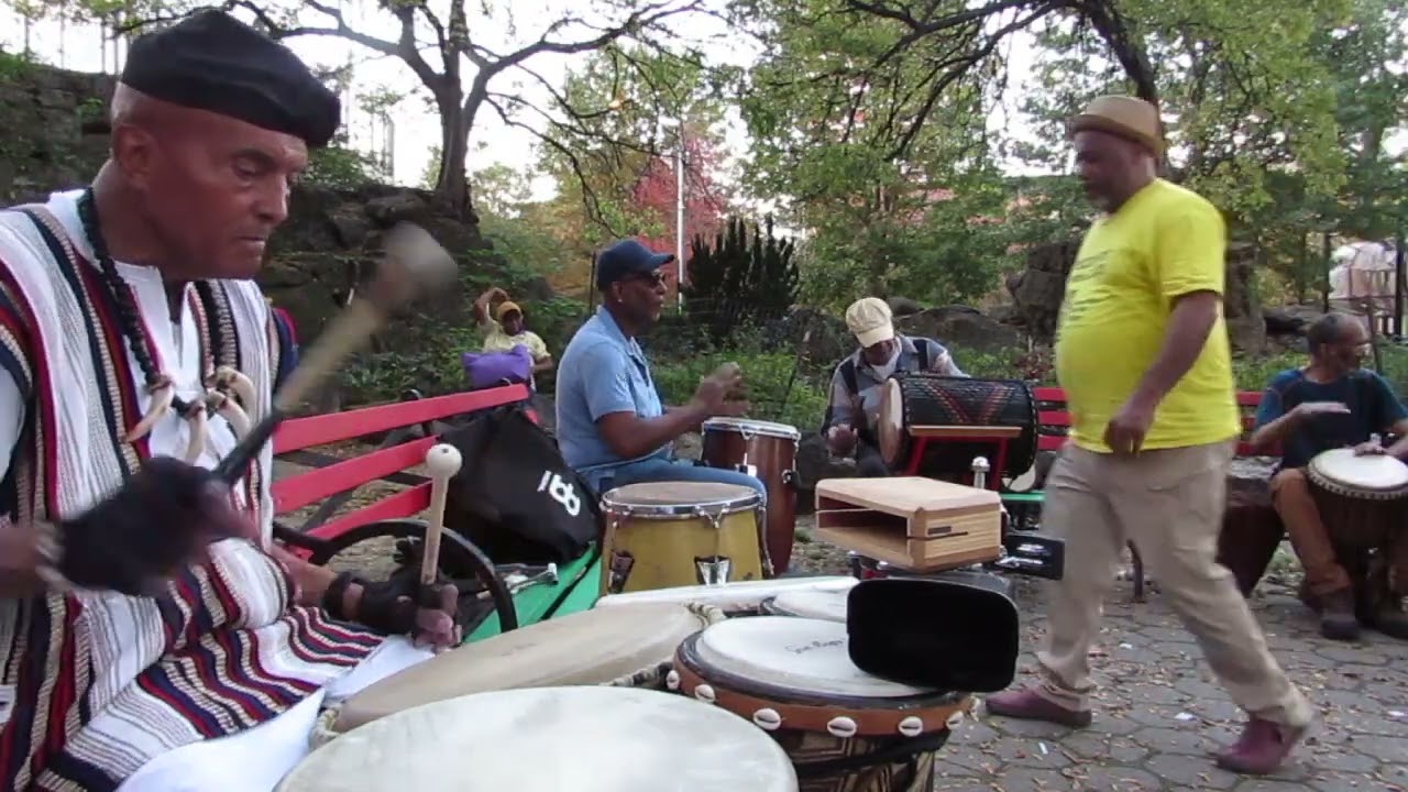 Marcus Garvey Park Drummers October 29, 2023
