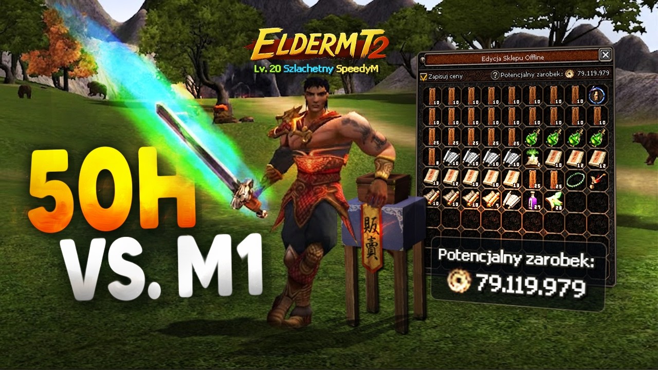 ElderMT2 Ile zarobiłem przez 50h w M1