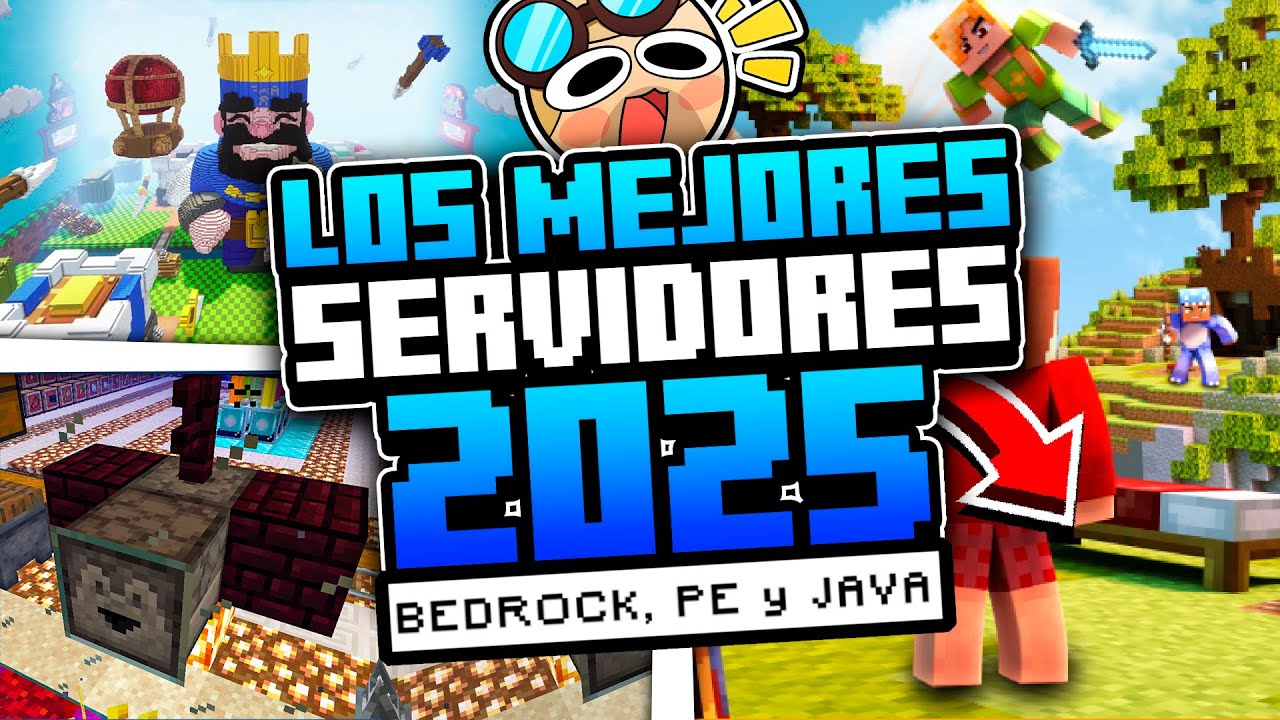 ✅TOP 10 Mejores Servidores de Minecraft en 2025 &ndash; JAVA & BEDROCK (Actualizado)