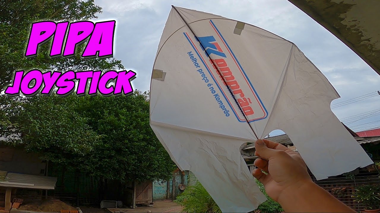 como fazer raia joystick do pipa combate
