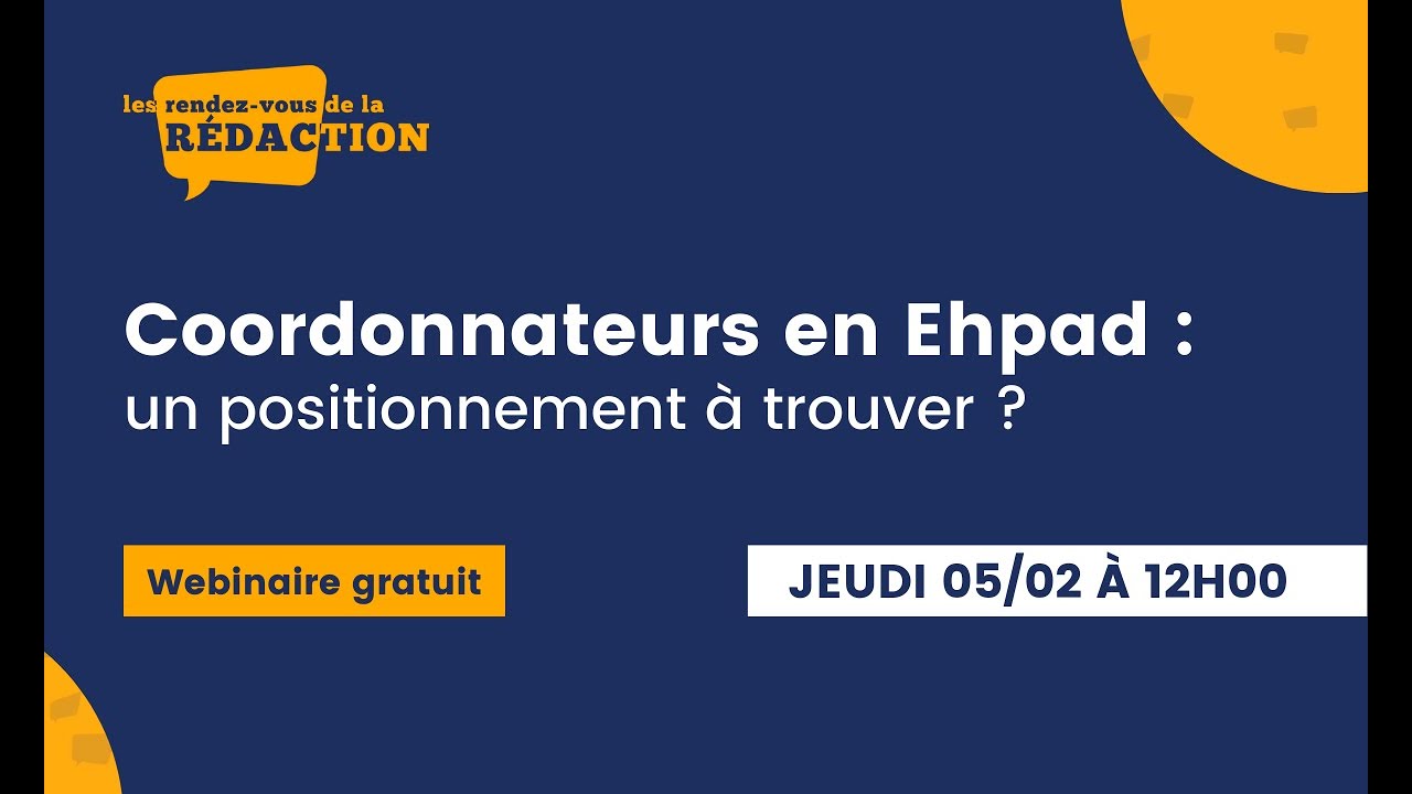 🎙️ Coordonnateurs en Ehpad : un positionnement à trouver ?
