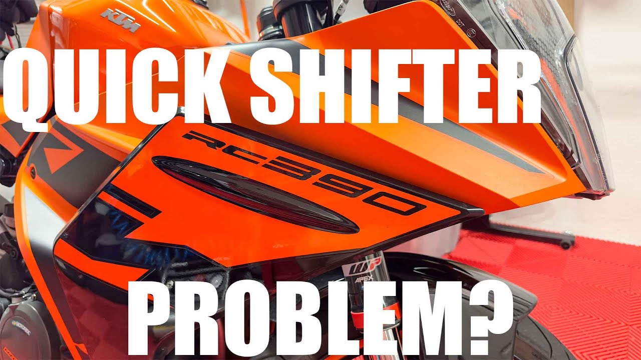 Problems with the 2022 KTM RC390 Quickshifter