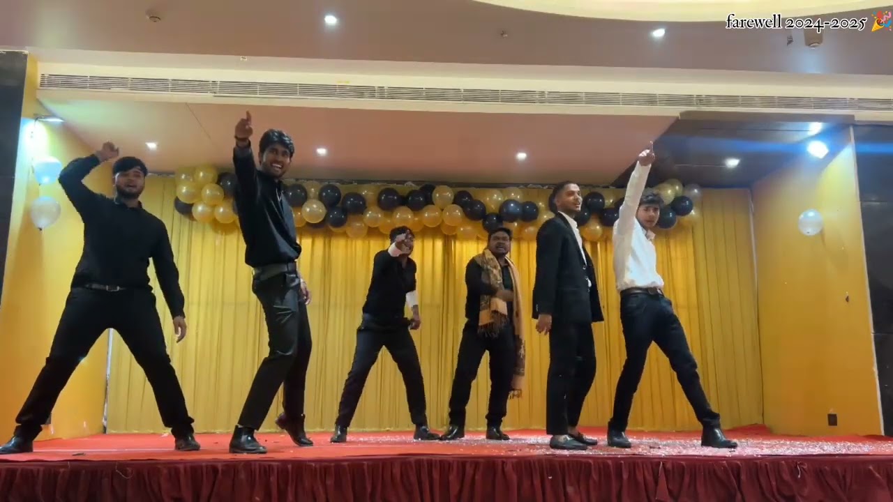 Farewell party 🥳🎉 Group Dance 🪩#bhai ⚜️‼️