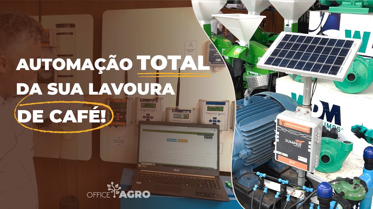 Automação TOTAL da lavoura de CAFÉ