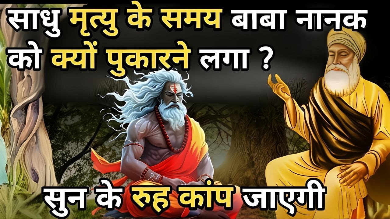 साधु मृत्यु के समय बाबा नानक को क्यों पुकारने लगा || Guru Nanak stories || Guru Nanak sakhi