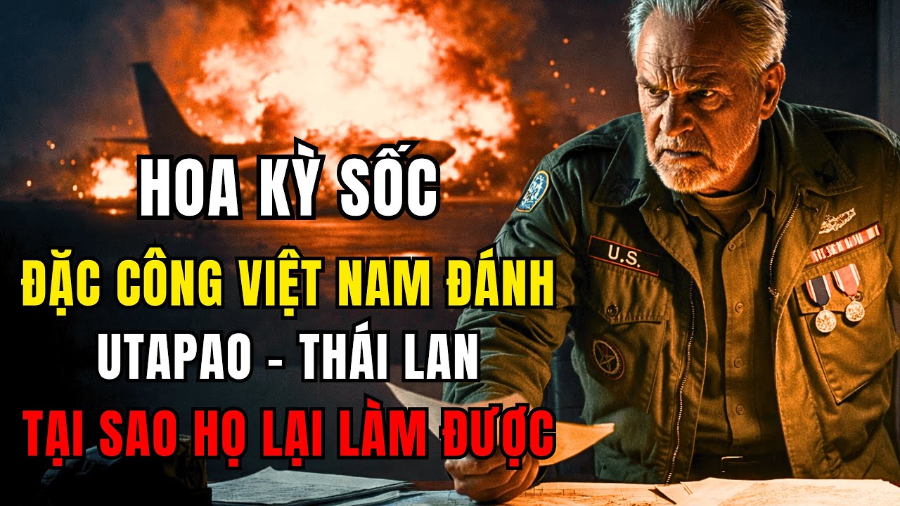 Bí Mật Utapao – Thái Lan: Vì Sao Mỹ Phải Che Kín Vụ Đặc Công Việt Nam Phá Hủy B-52 ?