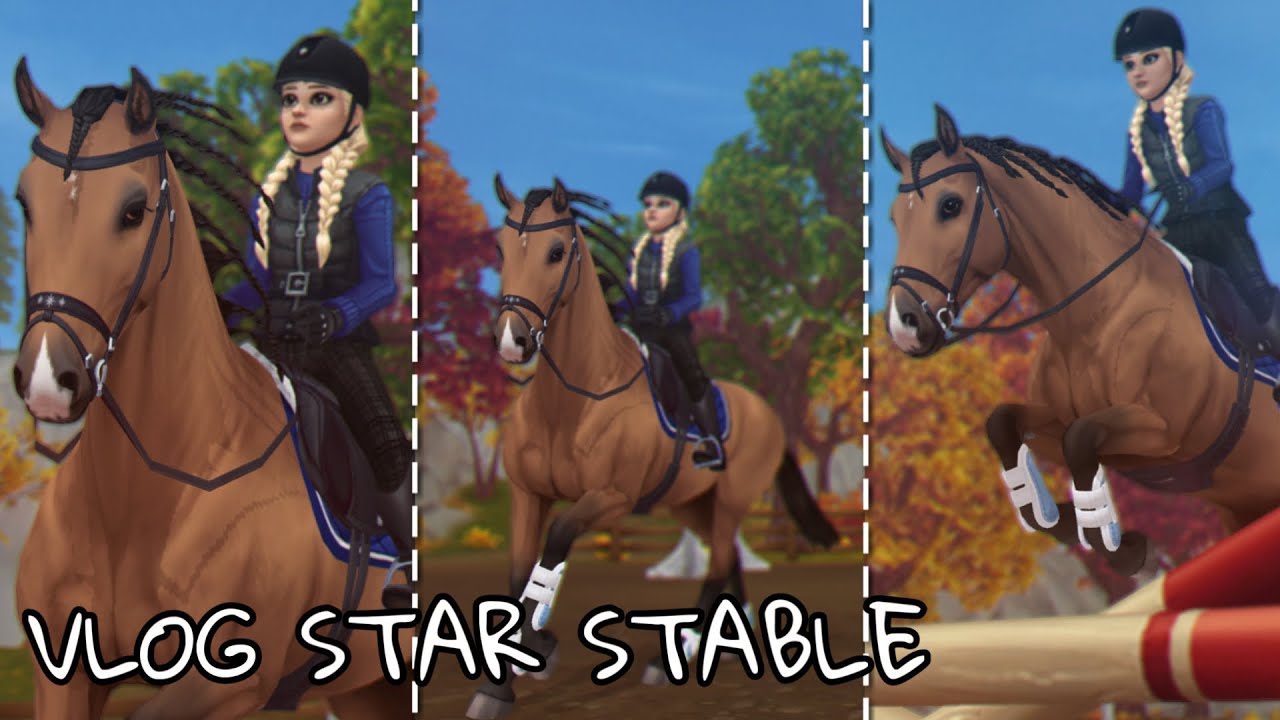 VLOG ZE STAJNI 🍁|| Realistyczne Star Stable 🦄