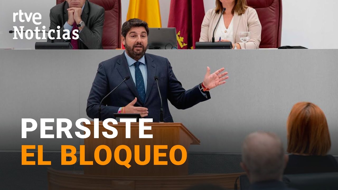 MURCIA: LÓPEZ MIRAS fracasa en su INVESTIDURA y VOX lleva al límite el CHOQUE con el PP | RTVE