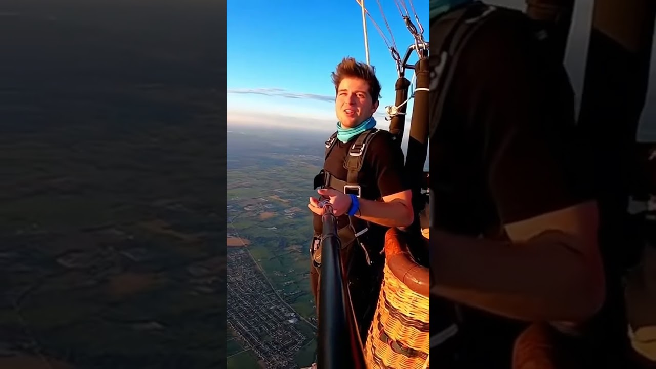 Insane Skydive From a Hot Air Balloon 😱🪂 | 
