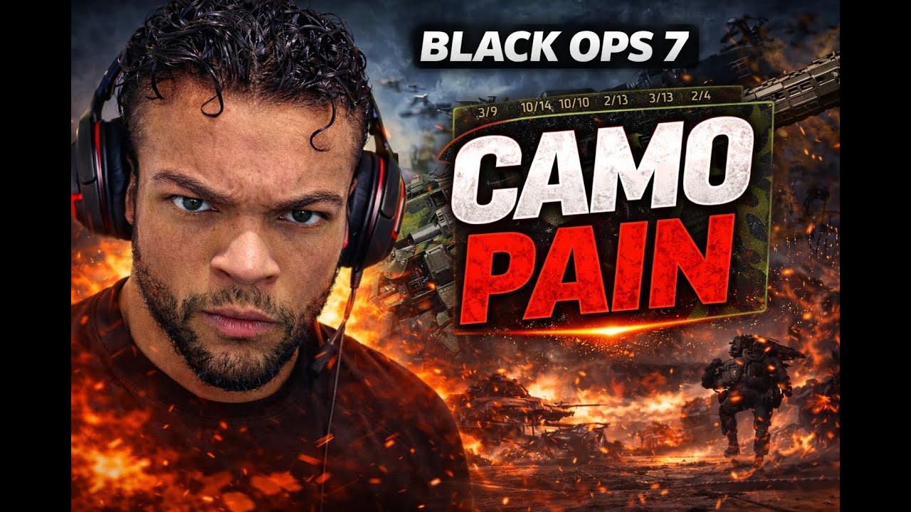 🔴 LIVE | ☢️ Black Ops 7 — Singularity Camo Completion 🎮😈