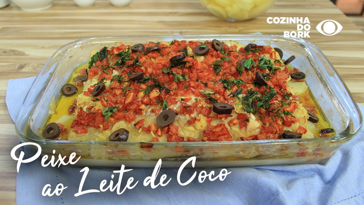 PEIXE AO LEITE DE COCO - Cozinha do Bork